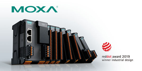 Moxa、ioThinx 4500シリーズのコントローラーとI/Oが「レッド・ドット賞：プロダクトデザイン2019」を受賞