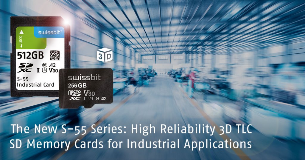 Swissbit_産業用途向け3D-TLC SDHCおよびSDXCメモリカードを発表