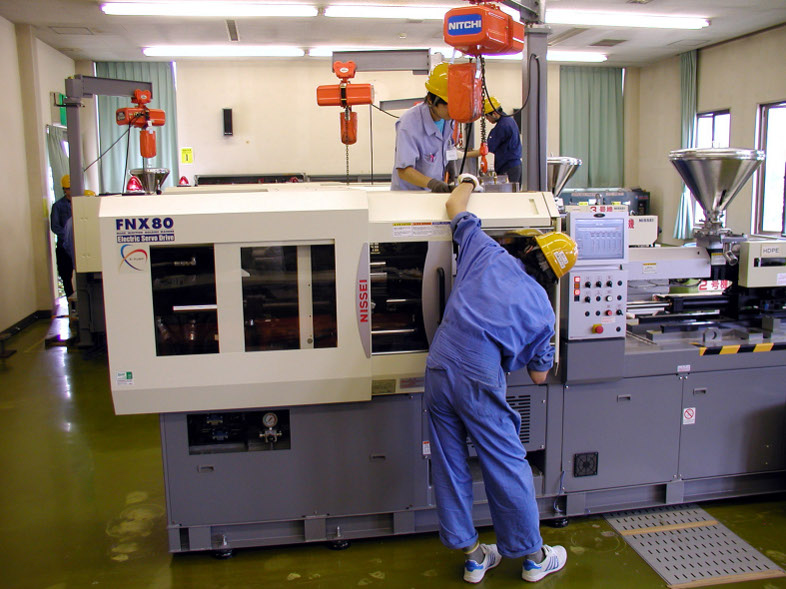 日精スクールの実習風景