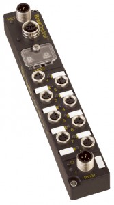 IP67規格に準拠、機械への直接取付が可能な30mmの小型モジュールBrad® HarshIO M8