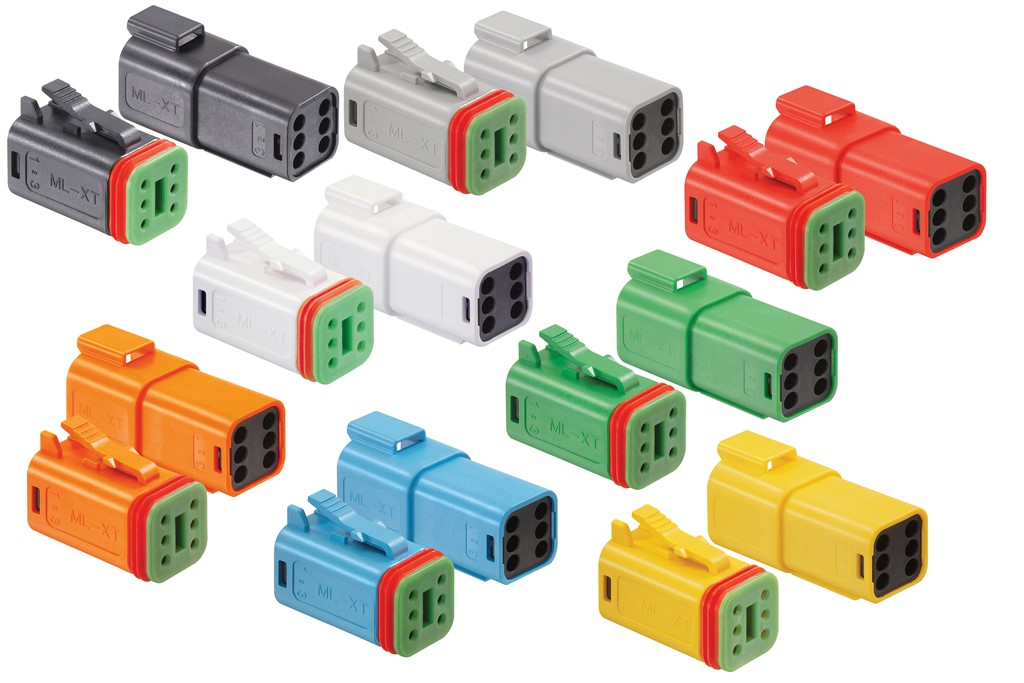 ML-XT防水接続システム – カラーバージョン（6極製品）