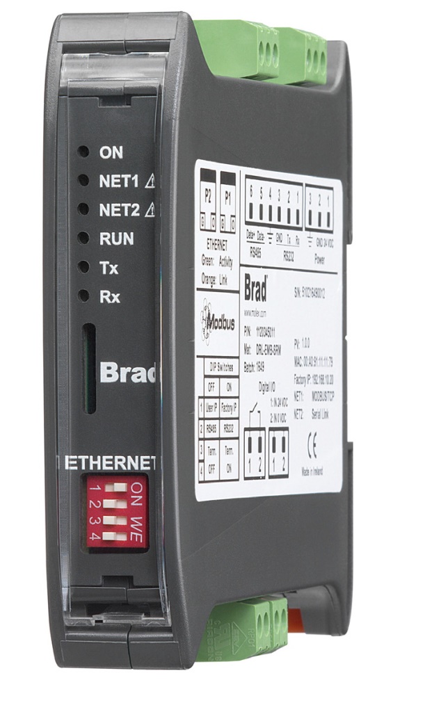 最大5つ同時接続できるModbus TCP-Modbusシリアルゲートウェイを発表