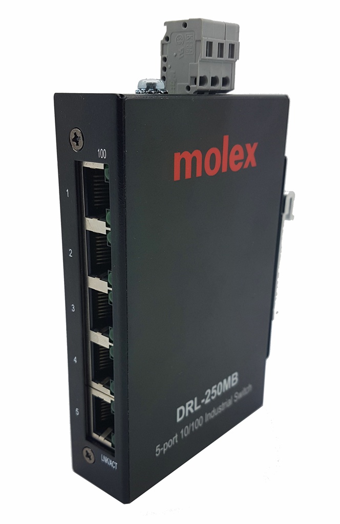 PROFINET対応IP20アンマネージドイーサネットスイッチを発表_5ポート