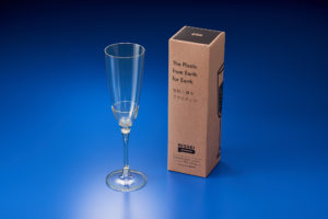 ▲PLA100% シャンパングラス