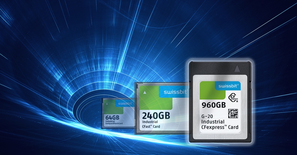 Swissbit_産業用CFexpressカード・G-20シリーズを発表